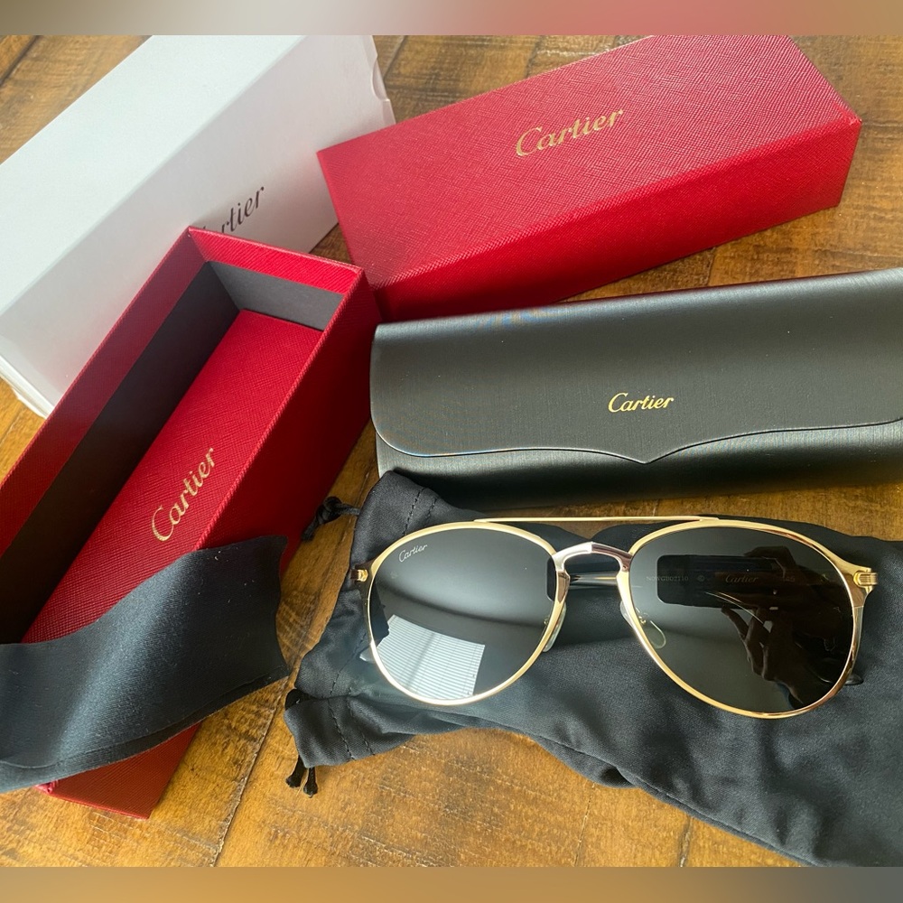 Signature Cartier sunglasses